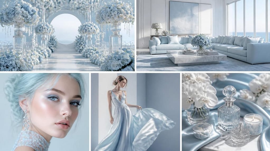 Eisblau – Inspiration, Wohnen, Mode & Hochzeiten